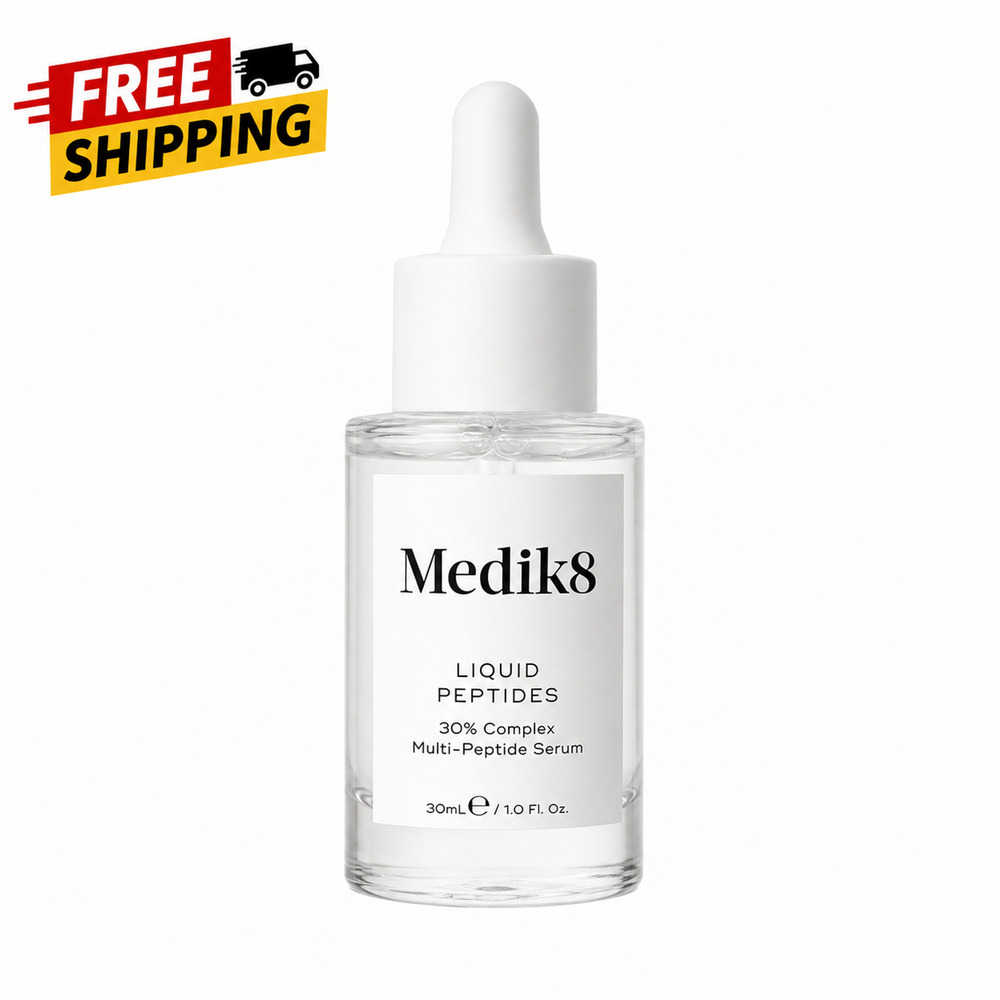 Medik8 Liquid Peptides Line Smoothing Serum 30% Multi-Peptide Complex 30ml